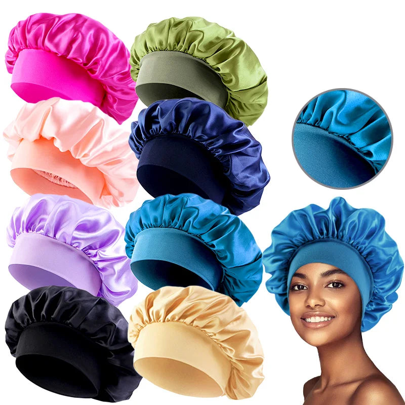 Silky Sleep Bonnet for Women