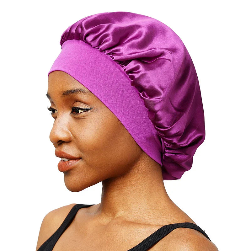Silky Sleep Bonnet for Women